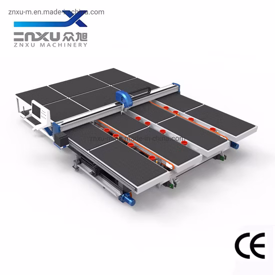 Zxq-L3829 로딩 기능이 있는 자동 CNC 유리 절단기